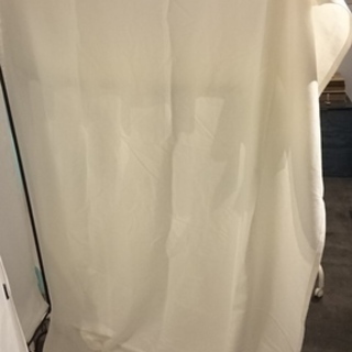 IKEAで買った　140㎝×250㎝　カーテン　クリーム系　4枚セット