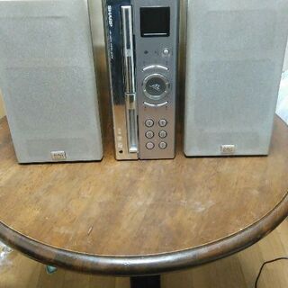 SHARP  CD/MDプレーヤー　ミニコンポ