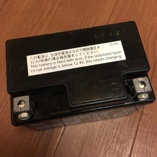 バイクバッテリー　YTZ5S ユアサバッテリーの画像