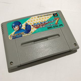 【スーパーファミコンソフト】中古品 ロックマン7 動作未確認