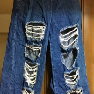 ダメ〜ジワイドパンツ