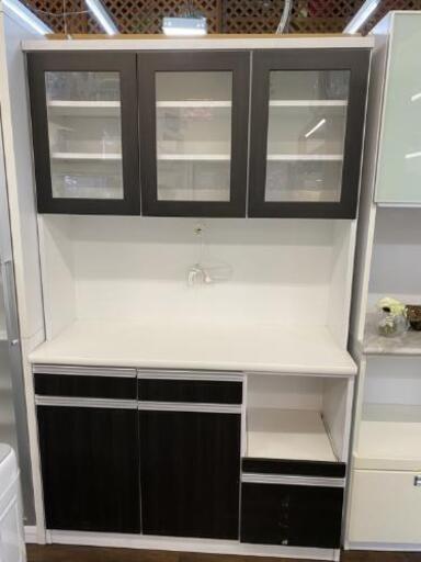 キッチンボード 食器棚 120cm
