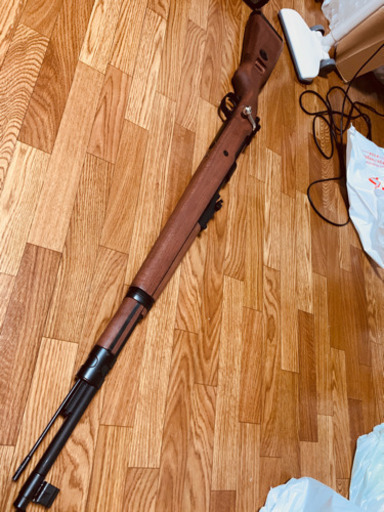 Double bell kar98k リアルウッド　ガス漏れ