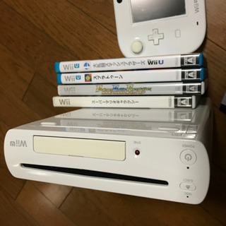 【値下げしました！】WiiUセット(スマブラ、スプラトゥーン付き) これだけで遊べます！の画像