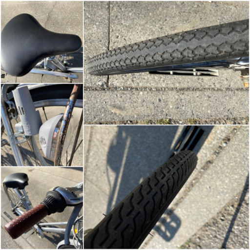 ☆27インチ自転車・Shimano6段ギア☆サドル・ヘッドライトユニット新品交換済み( ´∀｀)