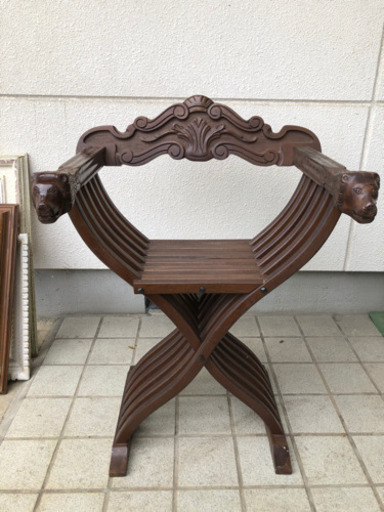 アンティーク　チェア　イタリア家具　美品