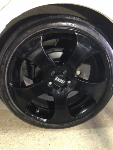 work 20インチ　BBSセンターキャップ　タイヤ付き