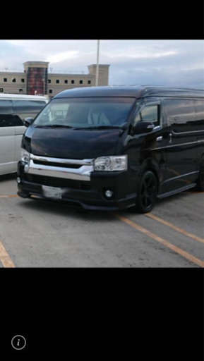 ハイエース　フロントスポイラー　ワイド用　4型