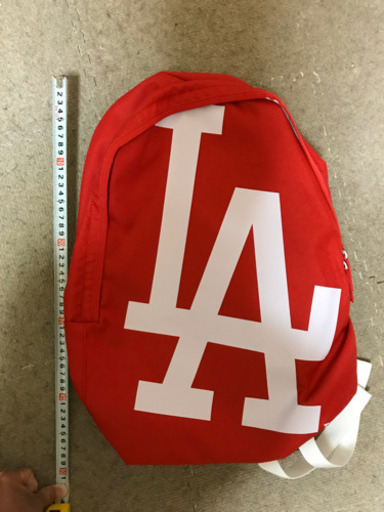 ドジャースのリュックサック　レッド