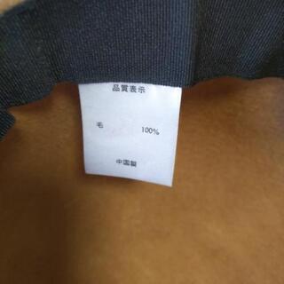 ⭐️最終お値下げしました❗️フェルト帽子　毛100%　新品　57.5cm　の画像
