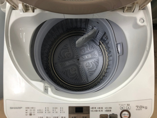 新生活応援！安心の1年保証付！SHARP 全自動洗濯機【トレファク町田店】 