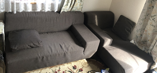 【15万円相当】FrancFrancソファ・テーブル差し上げます。