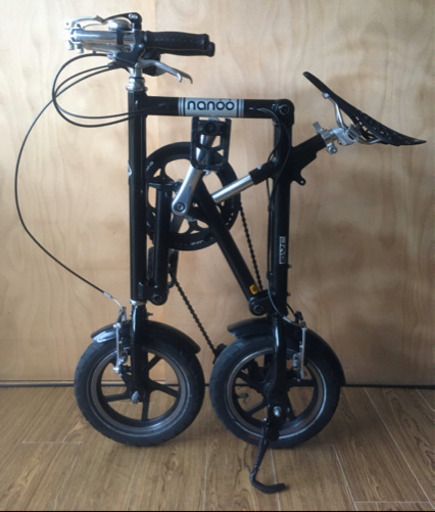 ★★nanoo(ナノー) ★7速★12インチ★ブラック★直接引き取り希望★★