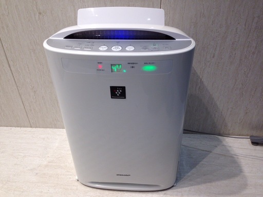 ★1514★SHARP　シャープ　加湿空気清浄機　KC-70E9-W　2013年製　花粉　ハウスダスト　インフルエンザ　動作OK