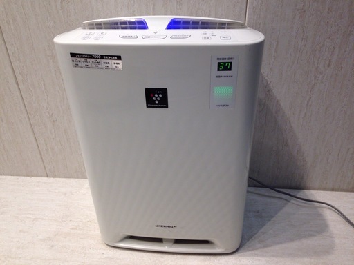 ★1515★SHARP　シャープ　加湿空気清浄機　KC-Z45-W　2012年製　花粉　ハウスダスト　インフルエンザ　動作OK