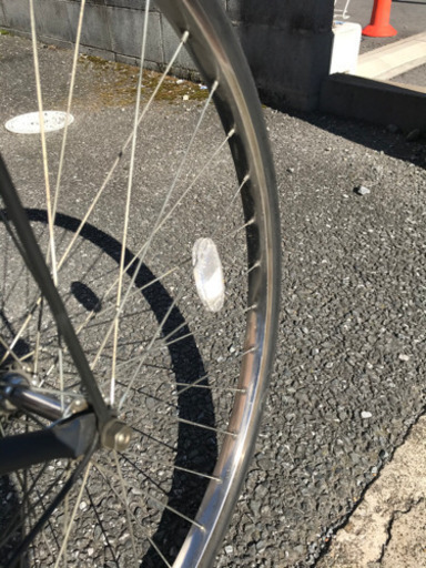 パパチャリ26インチ ３段紺艶消し