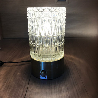 【美品】　オシャレな卓上照明　調光ランプ　②