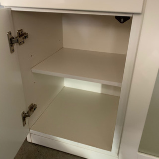 レンジ台　収納棚の画像