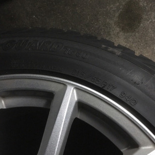 必見‼️ユーロスピード  スパイダーホイール  スタッドレスタイヤ付きの画像