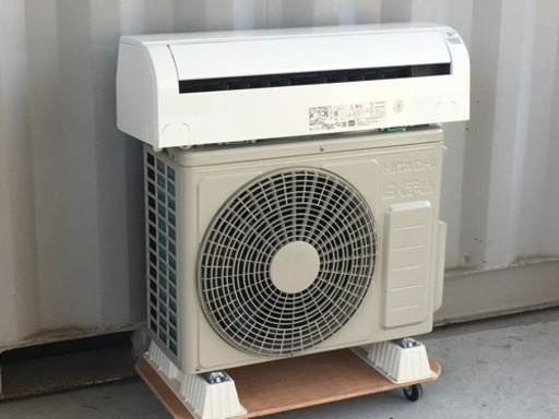 格安！日立 エアコン◇主に10畳用◇ステンレスクリーン 白くまくん◇RAS-DM28G5(W) 2017年製◆JA-0119