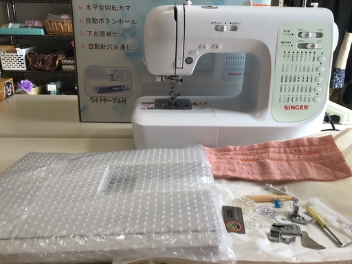 シンガーミシン ＳN771 中古動作品 美品　箱付き