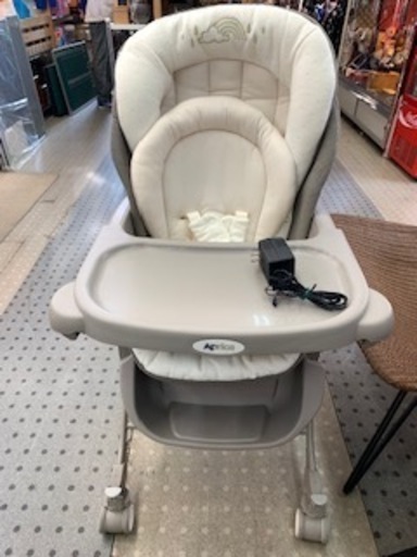 Apricaアップリカ　ユラリズムオート ムーンロック ※電源コード非純正 のため格安