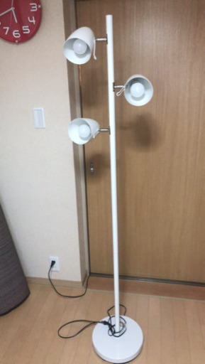美品！LEDライト付き！スタンドライト！