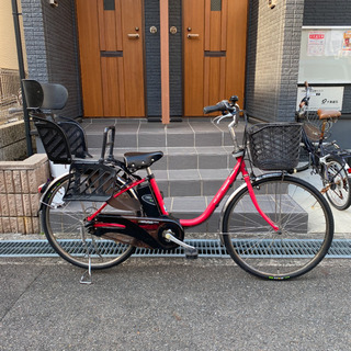 簡易整備済み❣️電動アシスト自転車 子供乗せ 通学 通勤 買い物 