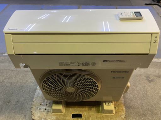 福岡市内取り付け工賃込み　極上美品　2018年　パナソニック  エアコン　6畳タイプ