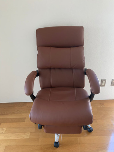 ☆PCデスクチェア ニトリ 美品 合皮レザー 大特価☆