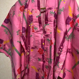 【美品】浴衣 フリーサイズ ピンクの画像