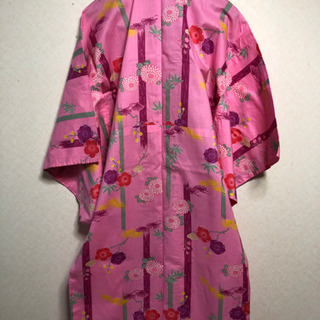 【美品】浴衣 フリーサイズ ピンクの画像