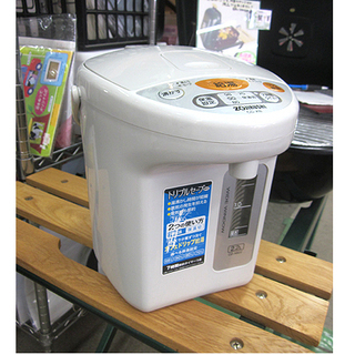 内側キレイ!【ZOJIRUSHI 電動ポット】2,2L CD-X...