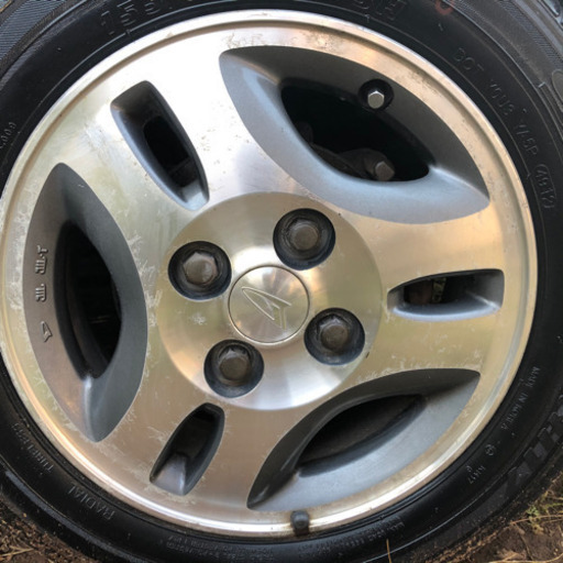 軽自動車に新品タイヤとホイール 155/65/13
