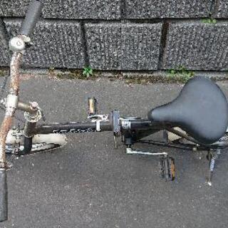 折りたたみ自転車の画像