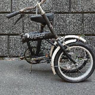 折りたたみ自転車の画像