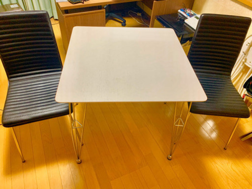 机、椅子 事務所用で使用してたもの