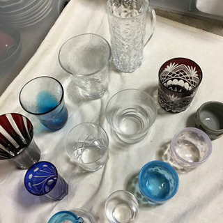 【無料】差し上げます！グラス、全部まとめての画像