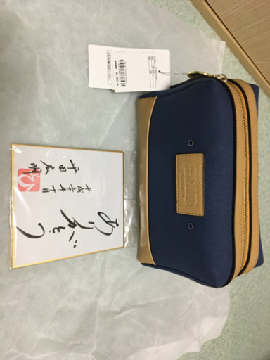 サンジ役声優平田広明サイン付き　サマンサ &シュエット ワンピース サンジ ポーチ