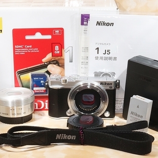 ☆極上美品＆自撮り＆スマホ転送＆新品SDカード☆ニコン