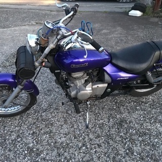 エリミネーター125cc 不動車　レストアベースにの画像