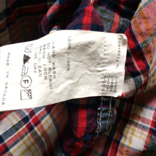 ジャーナルスタンダード チェックシャツの画像