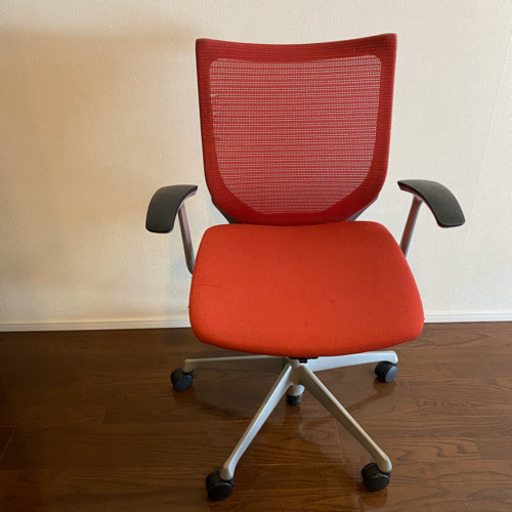 《値下》リモートワークに！！【家庭で使用】Baron(バロン)製肘付オフィスチェア