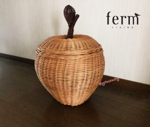 Ferm Living kids / ファームリビング キッズ アップルバスケット ?? 子供収納 キッズルーム