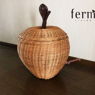 Ferm Living kids / ファームリビング キッズ アップルバスケット 🍏🍎 子供収納 キッズルームの画像