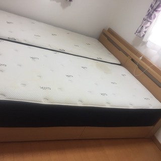 収納付きシングルベッド（1台）