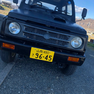 車検付Ｒ２年１１月　Ｈ６　ＪＡ１１Ｖ　スズキジムニーサマーウインドウ　ＥＴＣ　Ａ／Ｃ　ＰＳ付　の画像