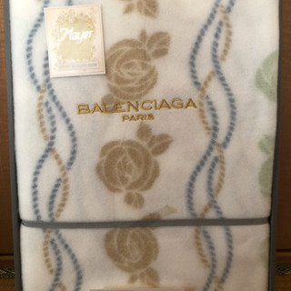 未使用★BALENCIAGA★ウインターシーツ 140✖️240の画像
