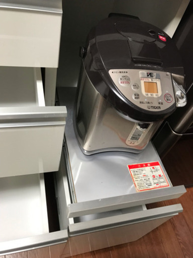 シマホ 食器棚 白 幅90 ホワイト