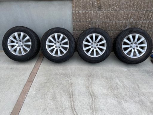 17インチMPV純正ホイール PIRELLIスタッドレス CX-5 KF